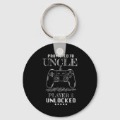 Promoted To Uncle Player 2 Unlock Shirt New Uncle  Sleutelhanger (Voorkant)