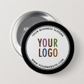 Promotie Aangepaste Pinback Button Pin Company Log (Voorkant /achterkant)