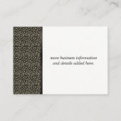 Promotie Afsprakenkaartje (Achterkant)