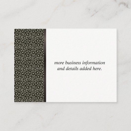 Promotie Afsprakenkaartje (Achterkant)