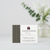 Promotie Afsprakenkaartje (Staand voorkant)