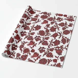 Promotie Bloemen Boho Chic Bloem Boho Meisje Cadeaupapier