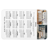Promotie Business 2 Foto 2026 Kalender Magneet (Horizontaal)