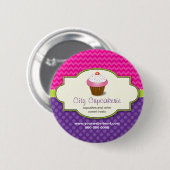 Promotie-Button voor Cupcake-winkel Ronde Button 5,7 Cm (Voorkant /achterkant)