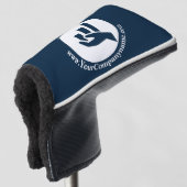Promotie-cadeau voor financiële planner golfheadcover (3/4 voorkant)