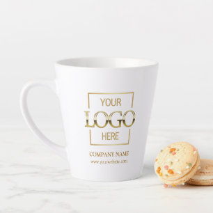 Promotie Custom Company Business Logo Branded Latte Mok