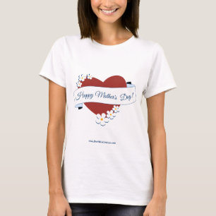Promotie-evenement Red Heart Fijne Moederdag T-shirt