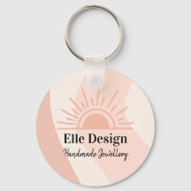 Promotie Feminine Blush Pink Custom Boho Logo