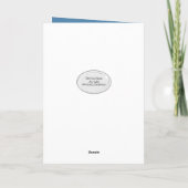 Promotie Gefeliciteerd Ladder in Sky Kaart (Achterkant)