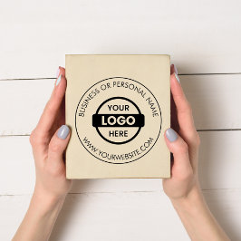 Promotie Gepersonaliseerd Bedrijf Logo Naam Websit Rubberstempel