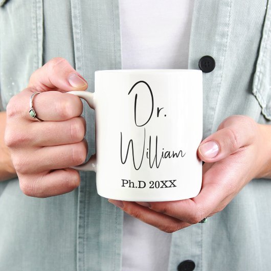 Promotie Geschenk Doctorsgraad Afgestudeerd Mokje Mok