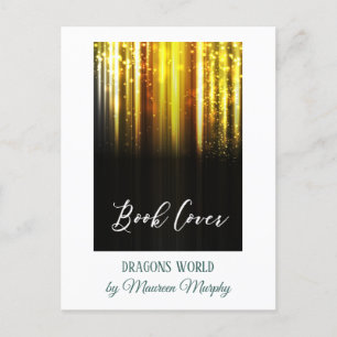 Promotie Hoesje voor auteur Book Briefkaart