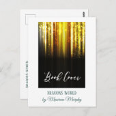 Promotie Hoesje voor auteur Book Briefkaart (Voorkant / Achterkant)