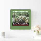 Promotie Honeysuckle Vierkante Klok (Huis)