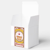 Promotie Iced Cupcake-aanbieding Bedankdoosjes (Geopend)