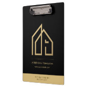 Promotie Item Modern Onroerend goed Aangepaste Log Klembord (Links)