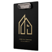 Promotie Item Modern Onroerend goed Aangepaste Log Klembord (Links)