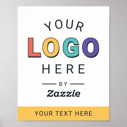 Promotie Logo en Tekst Poster (Voorkant)