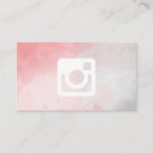 Promotie-Logo voor Instagram | WATERVERF Visitekaartje (Voorkant)