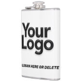 Promotie-marketing voor Logo van kleine bedrijfsei Heupfles (Links)