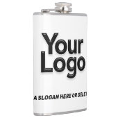 Promotie-marketing voor Logo van kleine bedrijfsei Heupfles (Rechts)