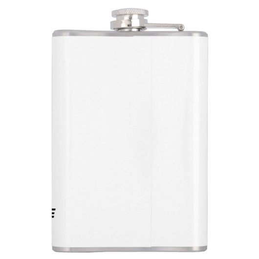 Promotie-marketing voor Logo van kleine bedrijfsei Heupfles (Achterkant)