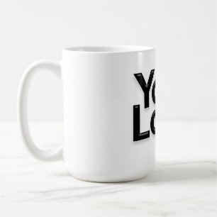 Promotie-marketing voor Logo van kleine bedrijfsei Koffiemok