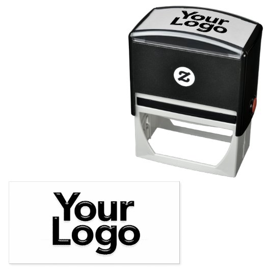 Promotie-marketing voor Logo van kleine bedrijfsei Zelfinktende Stempel (In situ)