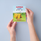 Promotie marketingcampagne zomer flyer (Hand)