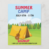 Promotie marketingcampagne zomer flyer (Achterkant)