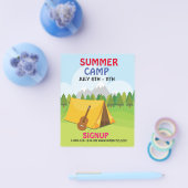 Promotie marketingcampagne zomer flyer (Enkel)