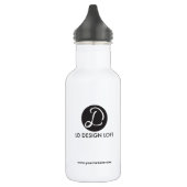 Promotie met uw logo en website waterfles  (Links)