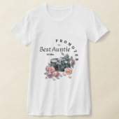 Promotie naar Beste tante Est. 20xx T-shirt (Laagn)