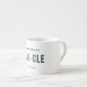 Promotie naar FUN-CLE EST 2025 | Grappig gepersona Espresso Kop (Voorkant rechts)