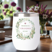 Promotie naar Oma Est. 2025 Floral Design