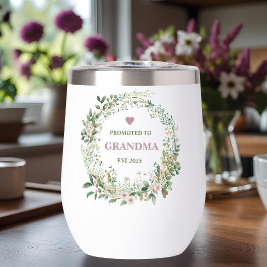 Promotie naar Oma Est. 2025 Floral Design