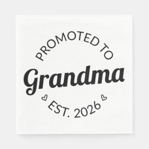 Promotie naar Oma Est. 2026 I Servet