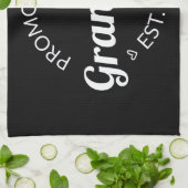 Promotie naar Oma Est. 2026 I Theedoek (Gevouwen)