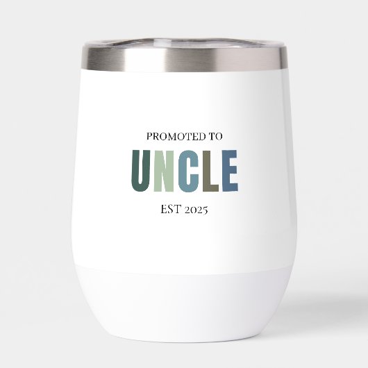 Promotie naar Uncle EST 2025 | Gepersonaliseerd ca (Achterkant)