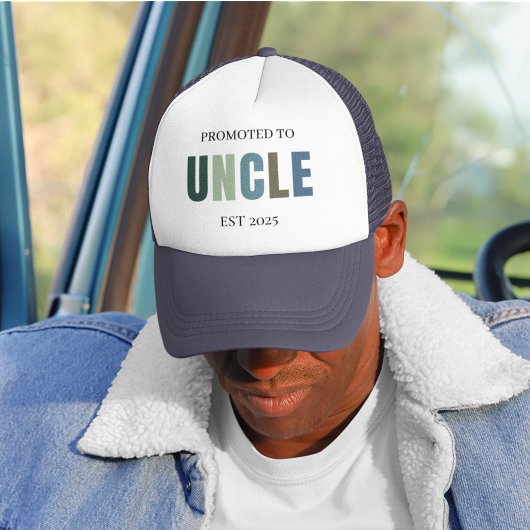 Promotie naar Uncle EST 2025 | Nieuwe oom Trucker Pet