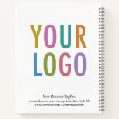 Promotie Notitieboek Bedrijfslogo Geen Minimum Bul (Achterkant)