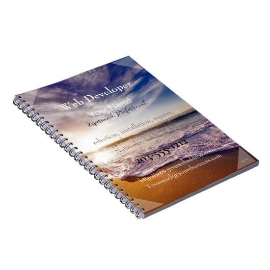 Promotie-Notitieboek dat u aanpast - HAMbyWG Notitieboek (Rechterzijde)