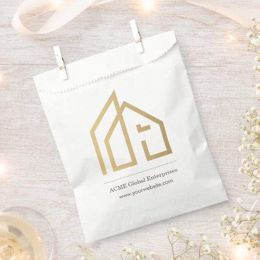 Promotie object Modern onroerend goed Bedankzakje (Geknipt)