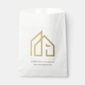 Promotie object Modern onroerend goed Bedankzakje (Voorkant)