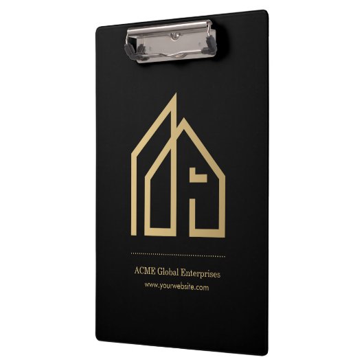 Promotie object Modern onroerend goed Klembord (Links)