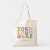 Promotie-objecten Je Logo B minimaal toevoegen Tote Bag (Achterkant)
