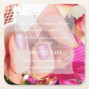 Promotie-Onderzetter dat u aanpast - HAMbyWG Kartonnen Onderzetters