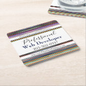 Promotie-Onderzetter HAMbyWG Kartonnen Onderzetters (Schuin)