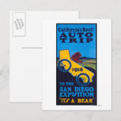 Promotie-Poster uitbreiden Briefkaart (Voorkant / Achterkant)