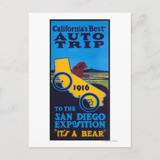 Promotie-Poster uitbreiden Briefkaart (Voorkant)